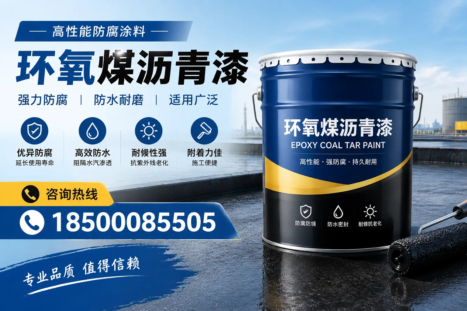 环氧煤沥青漆的主要成分与功能，双阳用户深度了解