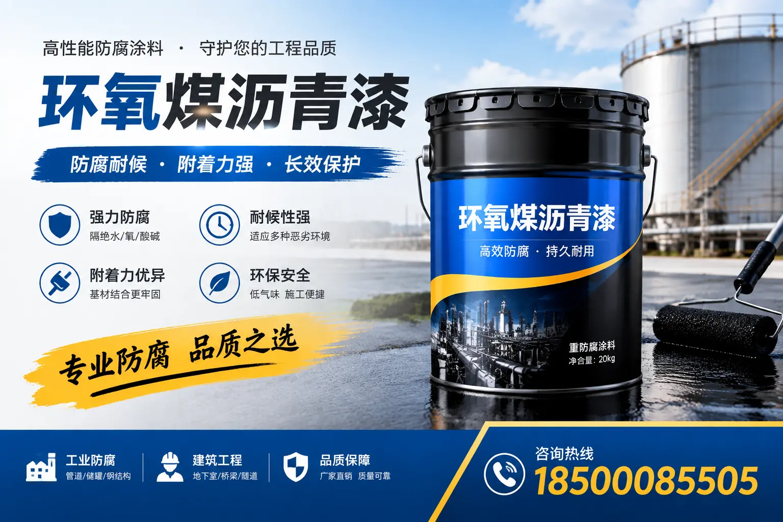 如何选择适合的环氧煤沥青漆？双阳市场选型指南